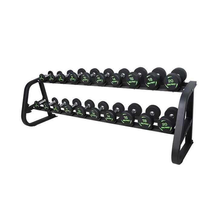 2 Sraith 10 Péire Raca Dumbbell