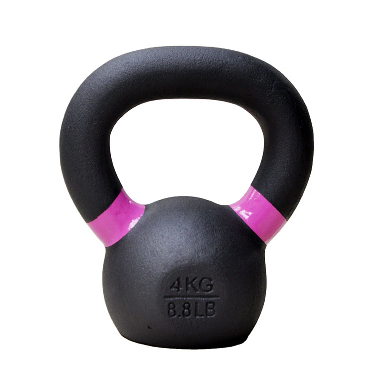 Monarcha díol kettlebell iarann ​​teilgthe Trealamh aclaíochta ardú meáchain Kettlebell