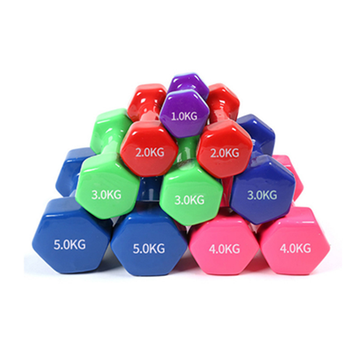 Heicseagánach Iarann ​​Teilgthe Heics Rubber Dumbbells